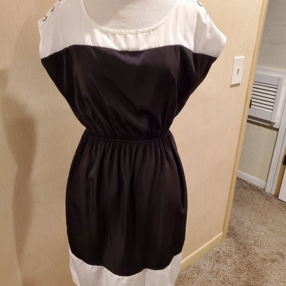 Black and White Dress